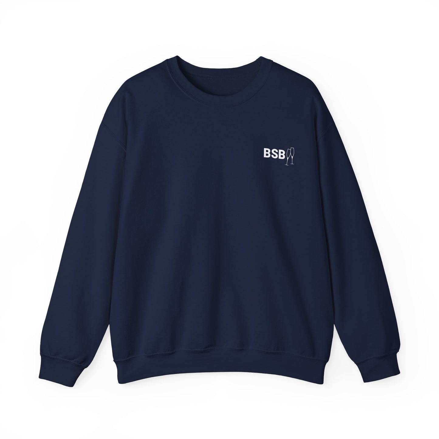 BSB Simple Wine Around the World - Unisex Heavy Blend™ Crewneck Sweatshirt