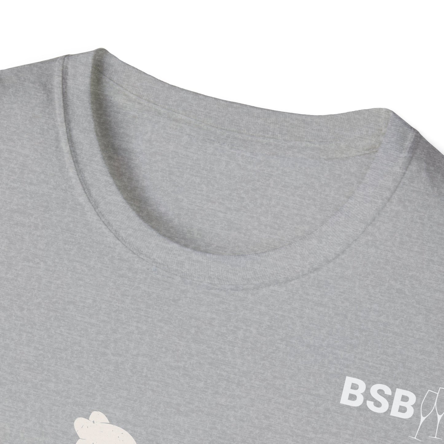 BSB Champagne Bear - Unisex Softstyle T-Shirt