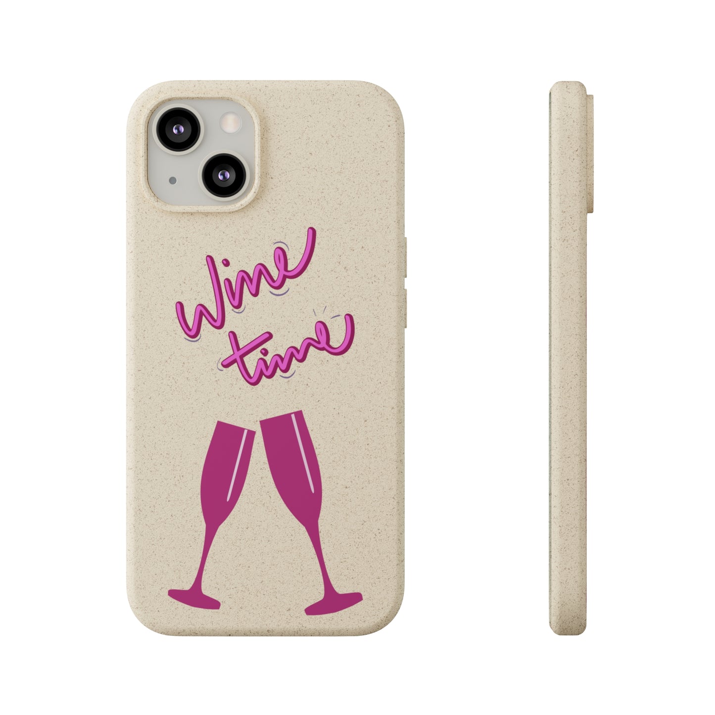 Wine Time - Biodegradable Cases